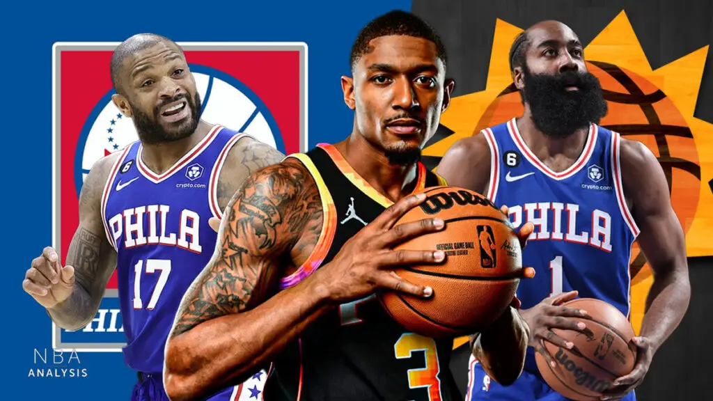 Bradley Beal, James Harden, PJ Tucker, Philadelphia 76ers, Sixers, Phoenix Suns, NBA trade rumors