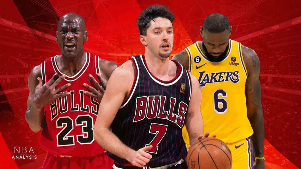 Toni Kukoc, Michael Jordan, LeBron James, Chicago Bulls, Los Angeles Lakers, NBA