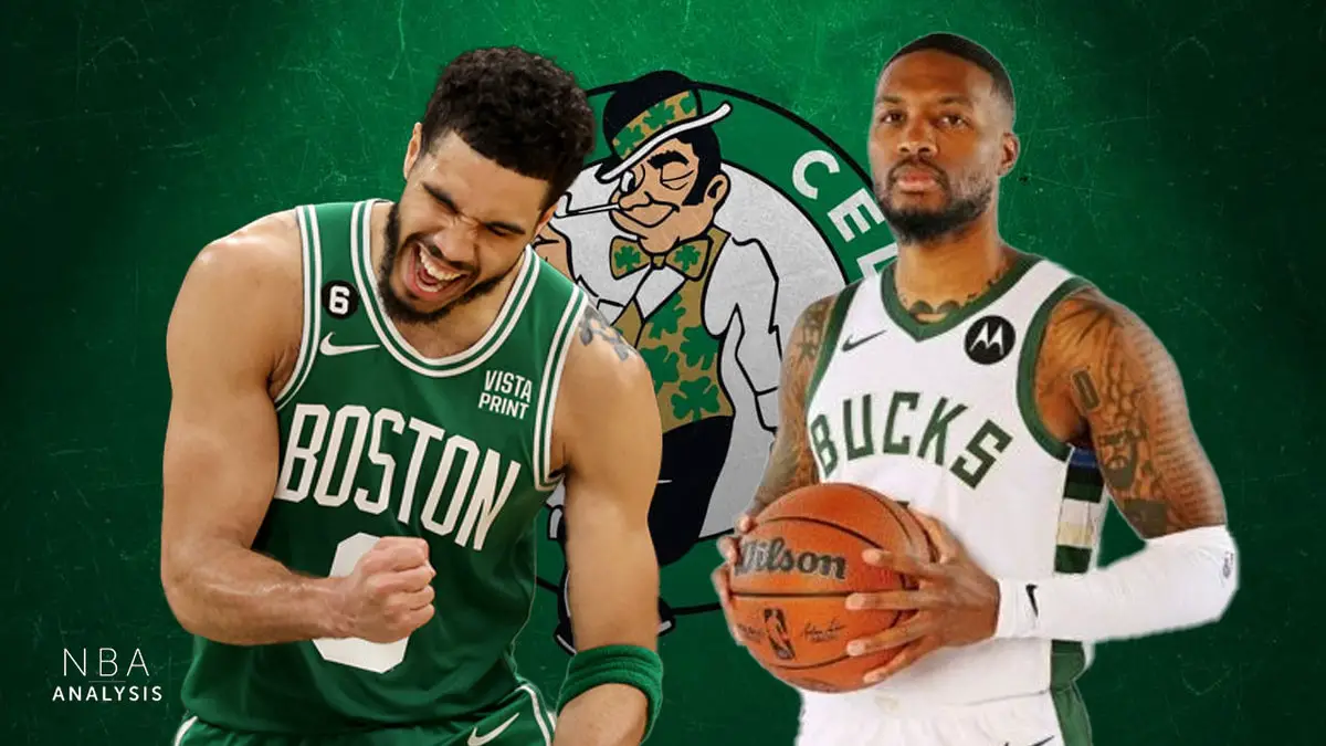 Jayson Tatum, Damian Lillard, Boston Celtics, NBA