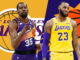 LeBron James, Kevin Durant, Los Angeles Lakers, Phoenix Suns, NBA