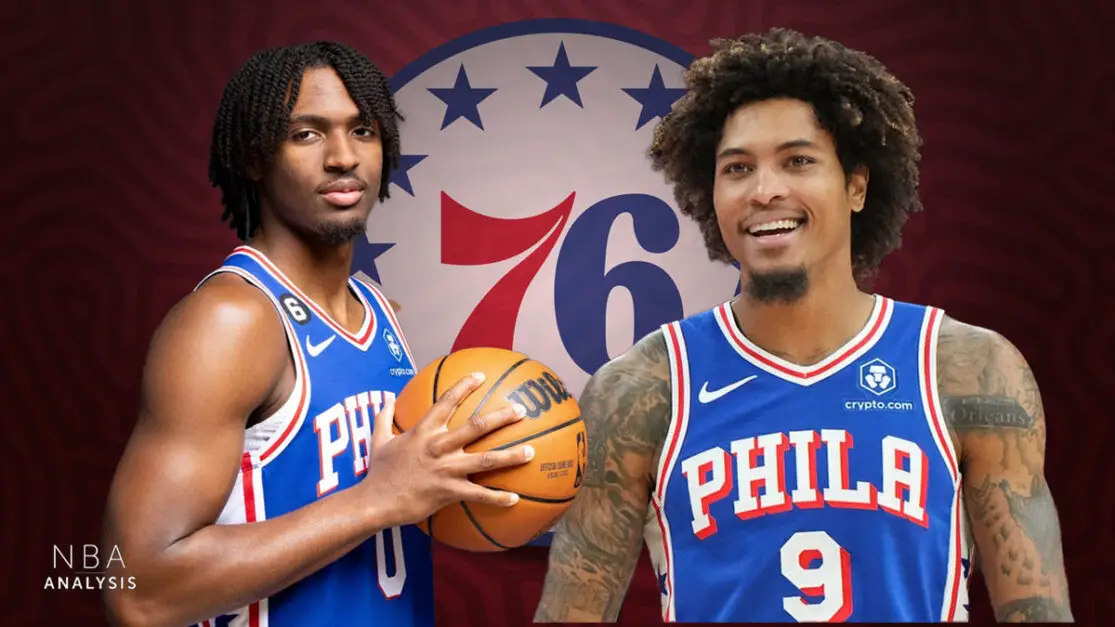 Tyrese Maxey, Kelly Oubre Jr., Philadelphia 76ers, NBA