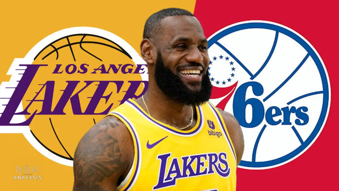 LeBron James, Los Angeles Lakers, Philadelphia 76ers, NBA