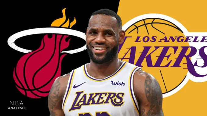 LeBron James, Los Angeles Lakers, Miami Heat, NBA