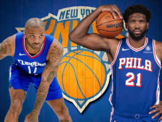 Joel Embiid, PJ Tucker, New York Knicks, Philadelphia 76ers, NBA