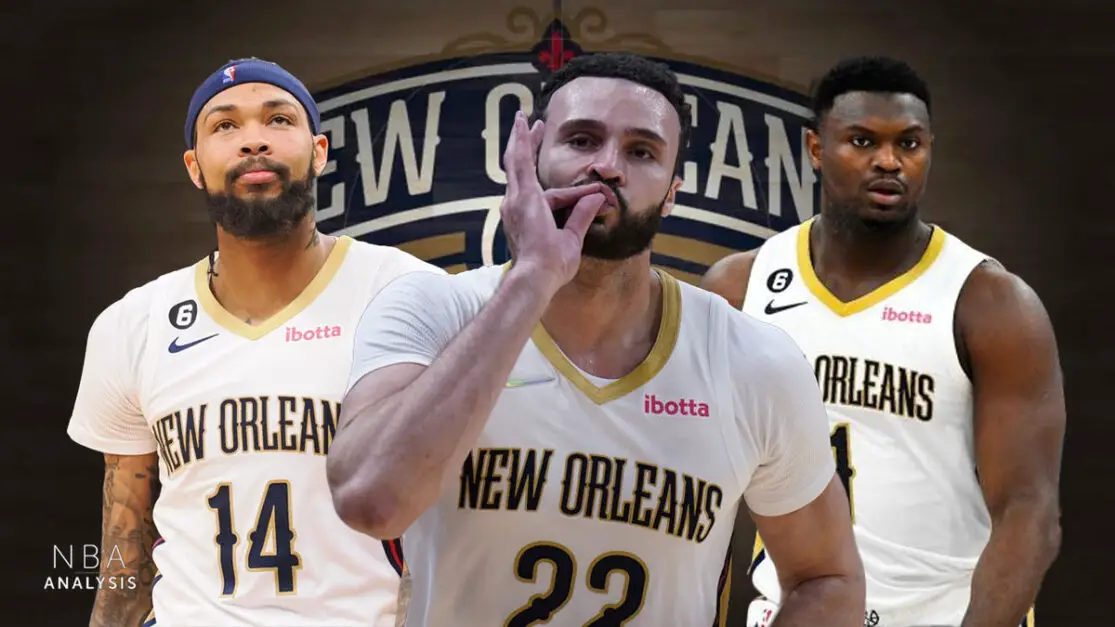 Larry Nance Jr., Zion Williamson, Brandon Ingram, New Orleans Pelicans, NBA