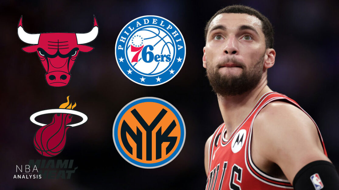 Zach LaVine, Chicago Bulls, Philadelphia 76ers, Miami Heat, New York Knicks, NBA trade rumors