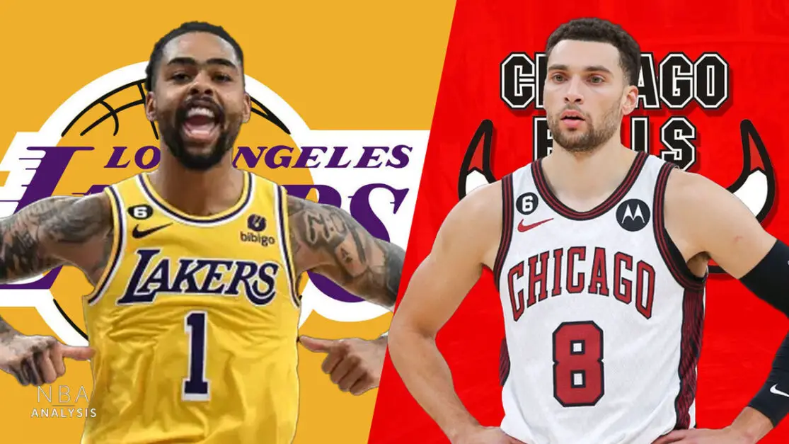 D'Angelo Russell, Los Angeles Lakers, Zach LaVine, Chicago Bulls, NBA trade rumors