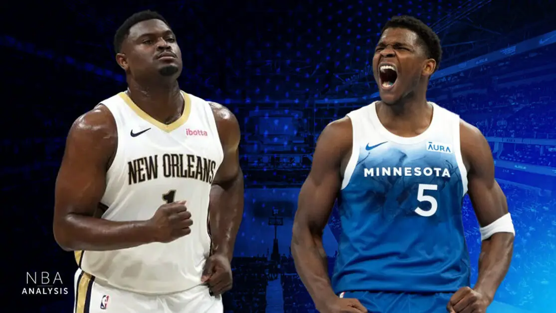 Zion Williamson, New Orleans Pelicans, Anthony Edwards, Minnesota Timberwolves, NBA