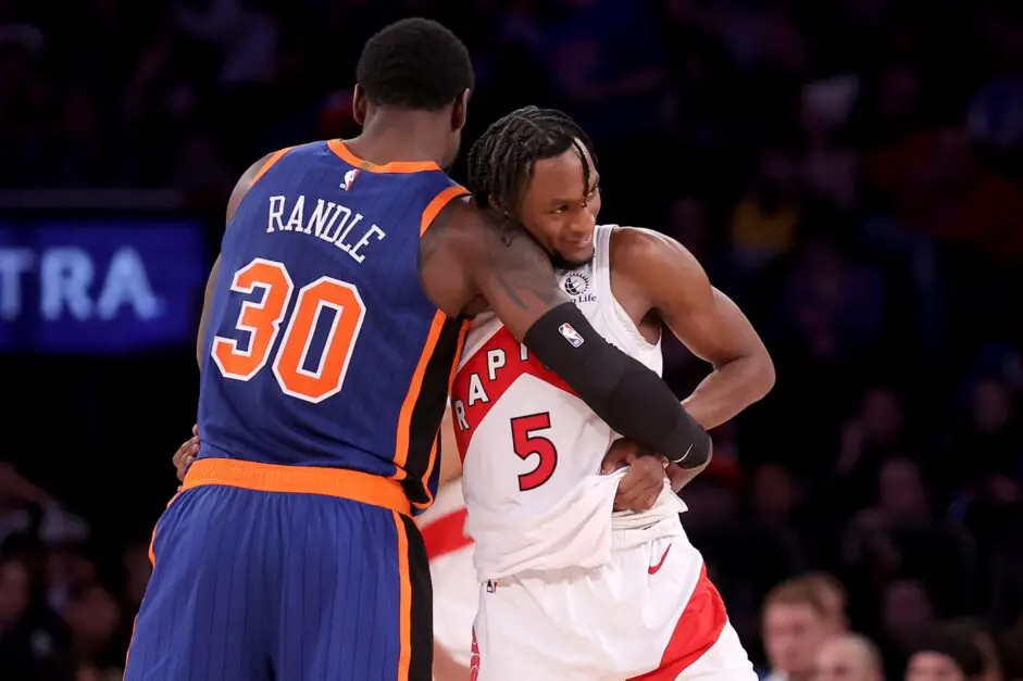 Julius Randle, New York Knicks, RJ Barrett, Toronto Raptors, NBA News