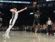 Dennis Schroder, NBA: San Antonio Spurs at Brooklyn Nets