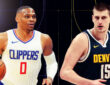 Russell Westbrook, Nikola Jokic, Clippers, Nuggets, NBA
