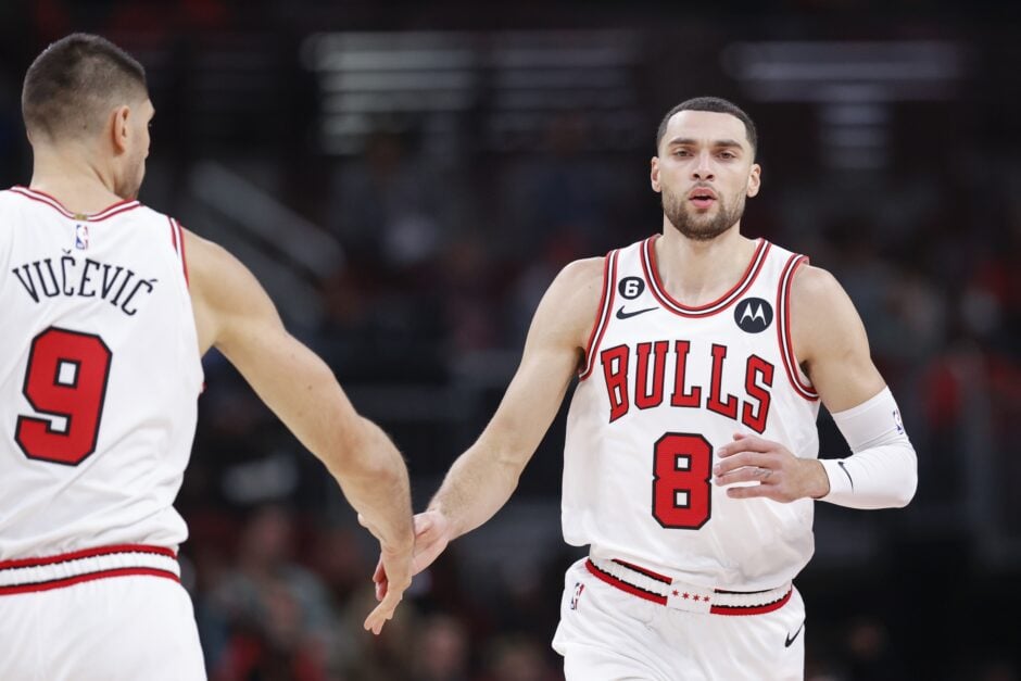 Nikola Vucevic, Zach LaVine, Chicago Bulls, NBA