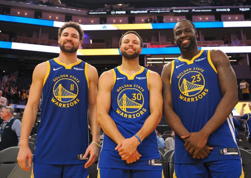 Stephen Curry, Klay Thompson, Draymond Green, Warriors, NBA