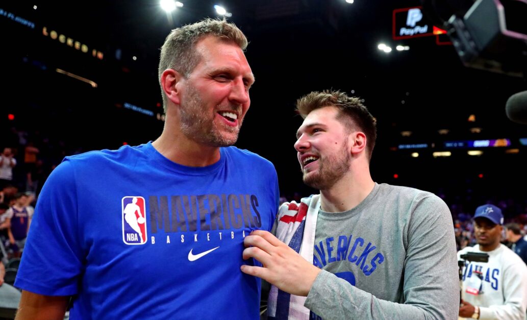 Dirk Nowitzki, Luka Doncic, Dallas Mavericks, NBA