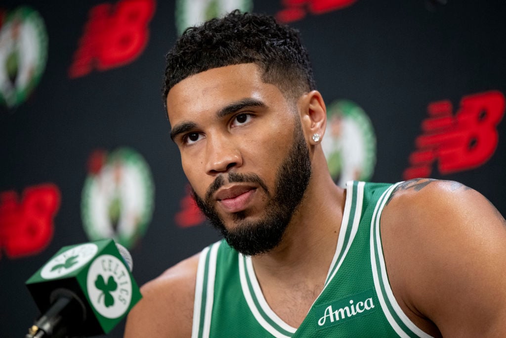 Boston Celtics forward Jayson Tatum